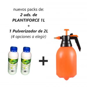 pack 2 uds. PLANTIFORCE 1L + 1 Pulverizador de 2L – NARANJA 2